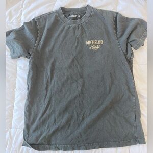 Abercrombie & Fitch Graphic Charcoal Tee